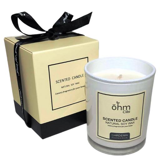 Ohm soy wax candle gadenia wholesale