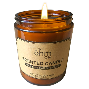 Wholesale Aromatherapy Soy Wax Candle: English Pear & Freesia