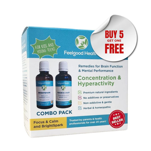 ADHD Combo natural remedies for children's concentration and behaviour - available for wholesale order and distribution in South Africa