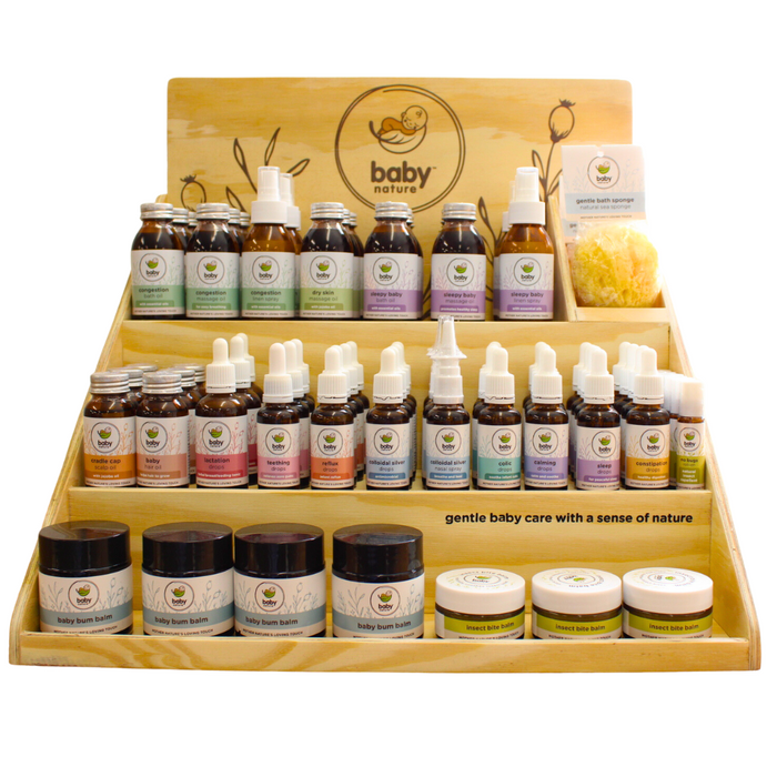 BabyNature Range with a FREE Display Stand - Wholesale Distribution
