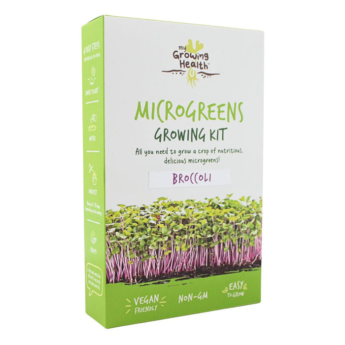 Wholesale My Growing Health broccoli microgreens growing kit packaging