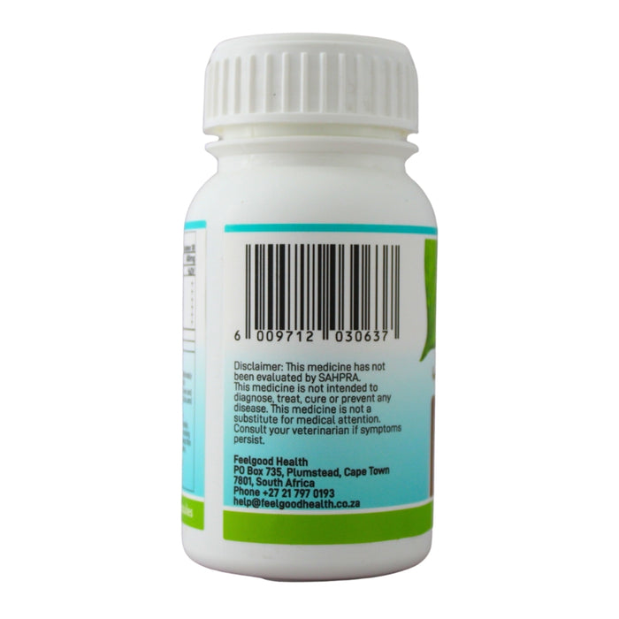 Wholesale C-Caps bottle left view showing barcode and product information