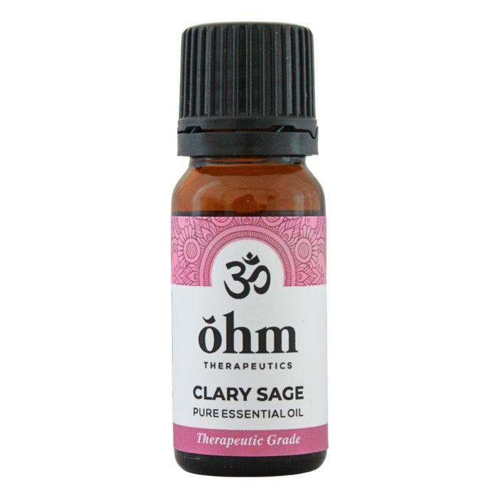 OHM Pure Essential Clary Sage Oil: Therapeutic Grade