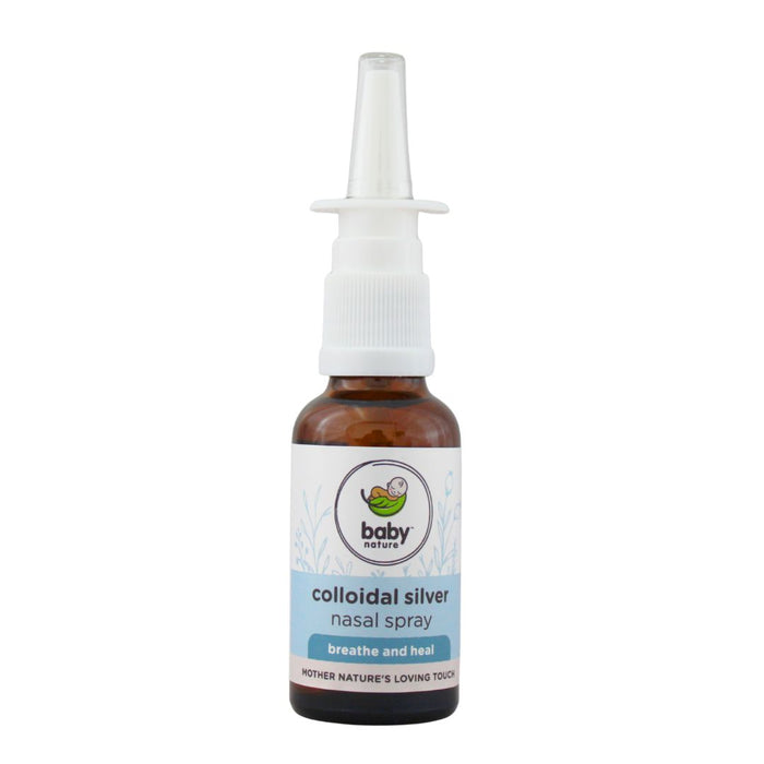 Wholesale prices: BabyNature Colloidal Silver Nasal Spray is a broad spectrum natural antibacterial agent to flush out the nasal passages effectively