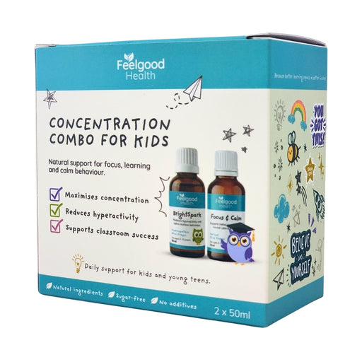 Wholesale Supplier of BrightSpark & Focus & Calm Combo – Natural Remedies for Hyperactivity, Focus & Concentration Support in Kids