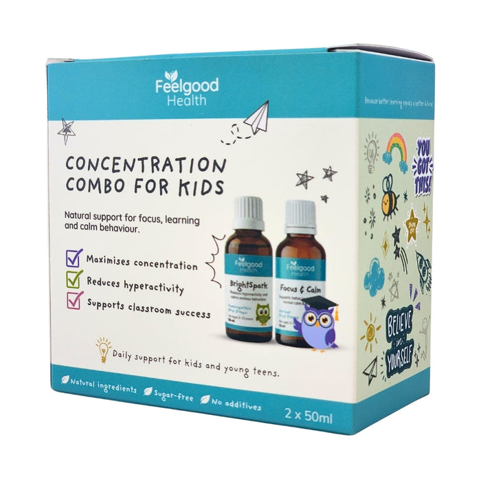 Wholesale Supplier of BrightSpark & Focus & Calm Combo – Natural Remedies for Hyperactivity, Focus & Concentration Support in Kids