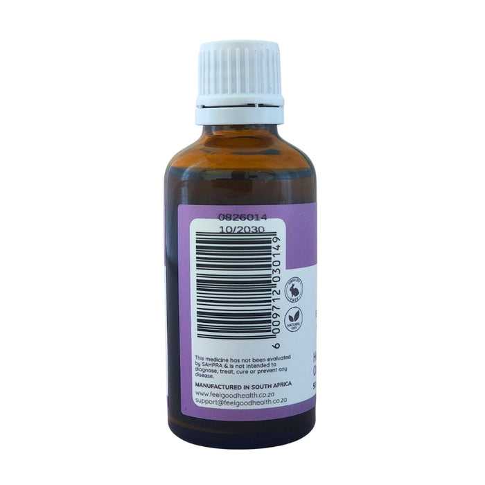 Wholesale Crave RX 50ml bottle left view showing barcode and product information