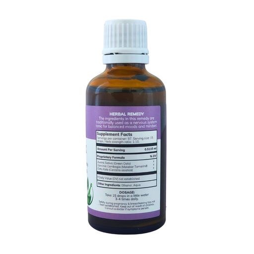 Wholesale Crave RX 50ml bottle showing the ingredients label with directions for use and supplement facts.