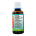 Wholesale Detox drops herbal tincture 50ml bottle showing the ingredients label with directions for use and supplement facts.