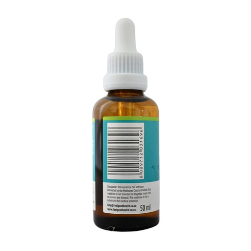 Wholesale Dudu Drops 0-12 months 50ml bottle left view showing barcode and product information