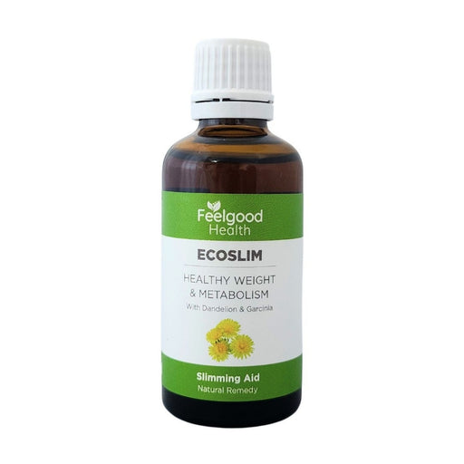 Bottle of Ecoslim by Feelgood Health on a white background - wholesale supplier