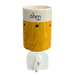Wholesale prices: Ohm Electric Wax Burner in white ceramic and wood - perfect for aromatherapy in any space, during yoga or meditation, with no flame.
