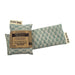 Wholesale FLAXi Weighted Eye Pillow,  a hand-printed cotton eye pillow filled with flaxseed and essential oils, designed to provide soothing pressure and promote calm, balance and relaxation.