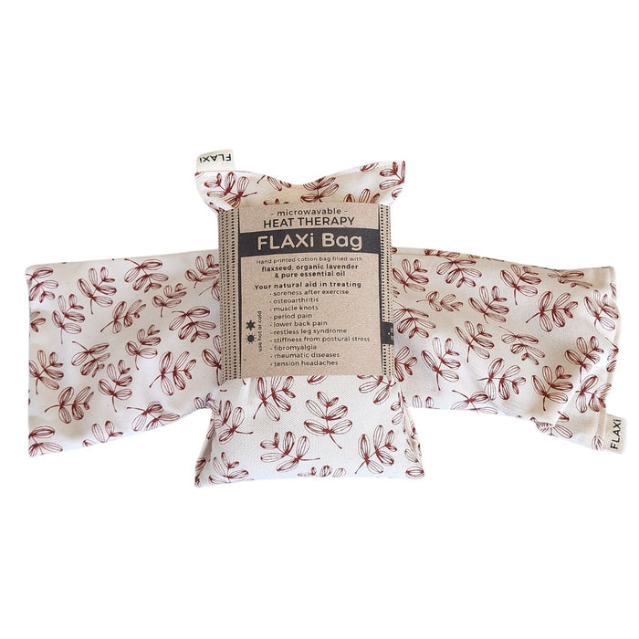Wholesale Flaxseed & Lavender Heat Therapy Bag (Maroon) | FLAXi