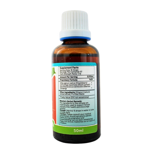 Wholesalers Fertile XX 50ml bottle showing ingredients label and directions for use
