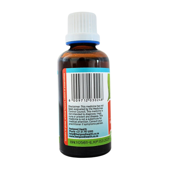 Wholesale Fertile XY 50ml bottle left view showing barcode and product information
