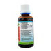 Wholesale Fertile XY herbal tincture 50ml bottle showing the ingredients label with directions for use and supplement facts.