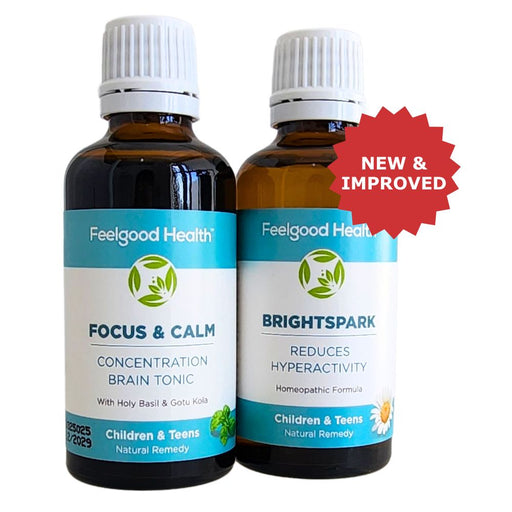 Wholesale Supplier of BrightSpark & Focus & Calm Combo – Natural Remedies for Hyperactivity, Focus & Concentration Support in Kids