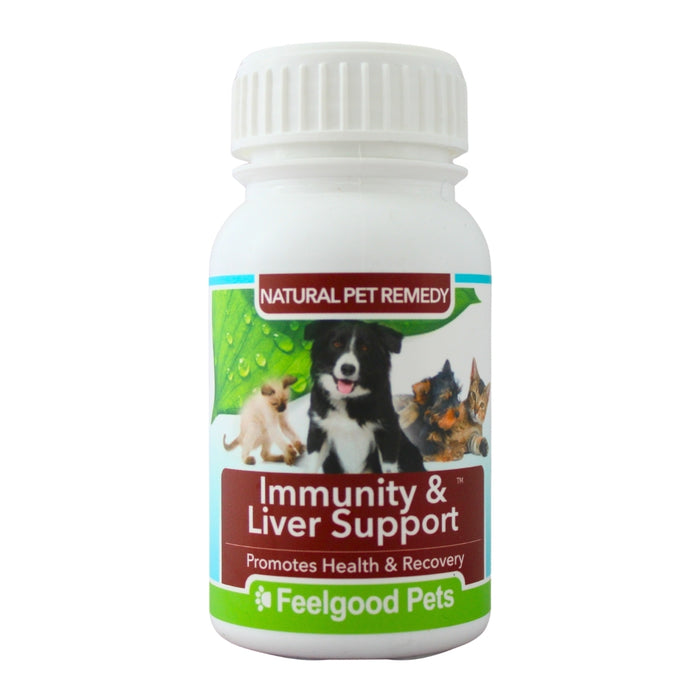 Wholesale Feelgood Pets Immunity & Liver Support - Natural remedy to boost liver & immune system functioning