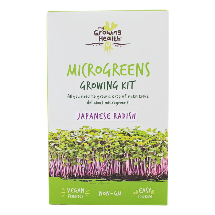 Wholesale My Growing Health Japanese Radish Microgreens Growing Kit