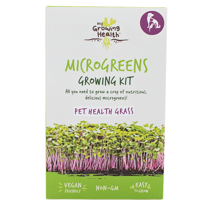 Wholesale pet health grass microgreens growing kit by My Growing Health.
