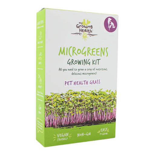 Wholesale pet health grass microgreens growing kit by My Growing Health.