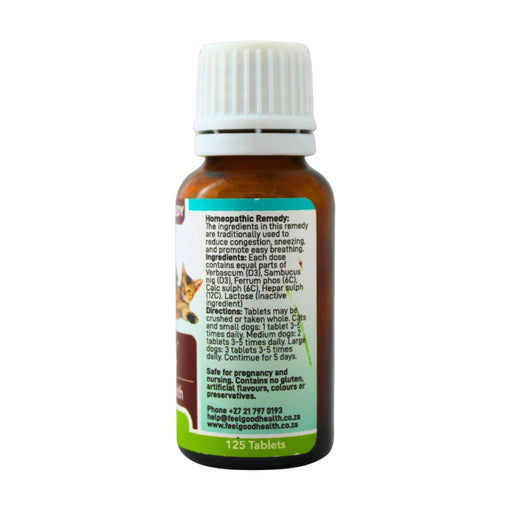 Wholesale Respo-K bottle showing the ingredients label with directions for use and supplement facts.