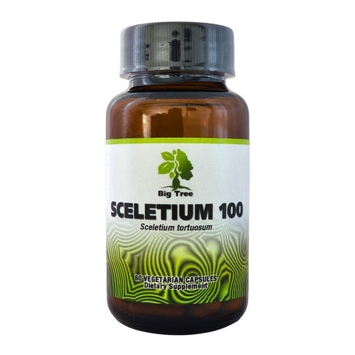 Big Tree Sceletium 100 Sceletium Tortuosum 60 vegetarian capsules bottle for retail wholesale South Africa