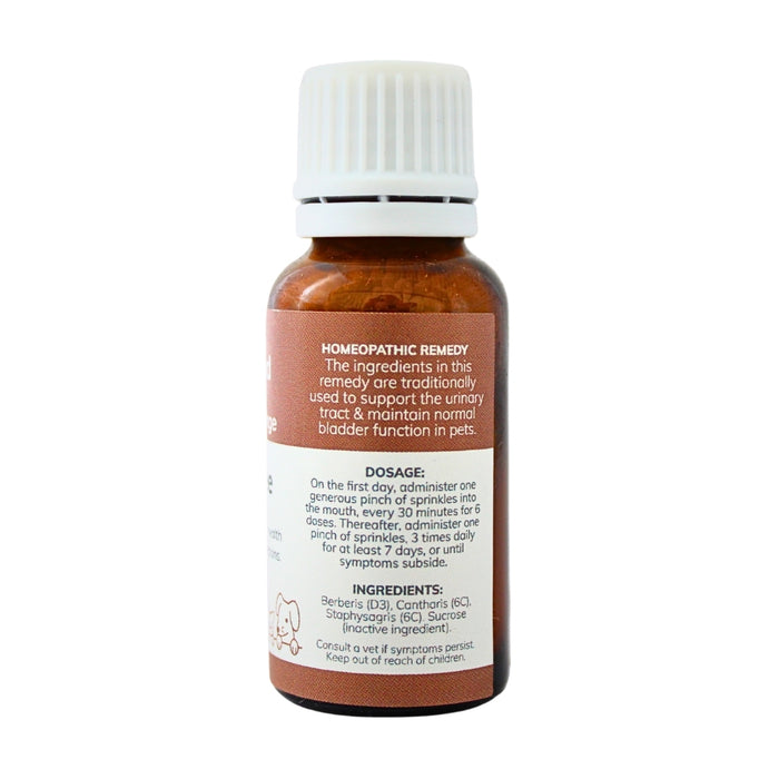 Wholesale UTI-Free bottle showing the ingredients label with directions for use and supplement facts.