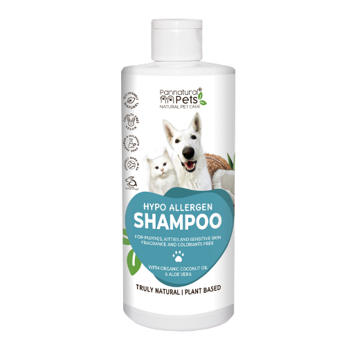 Pannatural Pets All Natural Hypo Allergen Shampoo (495 ml