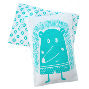 Wholesale Hand printed 100% cotton flannel heat therapy bags for babies