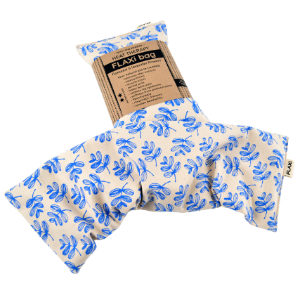 Wholesale Flaxseed & Lavender Heat Therapy Bag (Blue Foliage) | FLAXi
