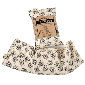 Wholesale Flaxseed & Lavender Heat Therapy Bag (Charcoal Foliage) | FLAXi
