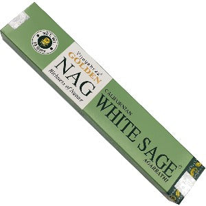 Golden Nag Premium Natural White Sage Incense