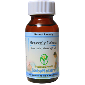 Heavenly Labour Massage Oil - Pain relief & relax during labour