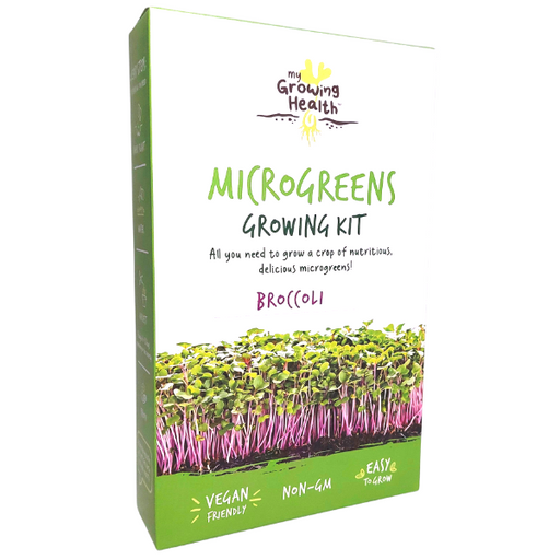 My Growing Health: Broccoli Microgreens DIY Kit