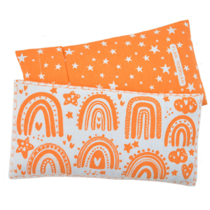 Wholesale hand printed 100% cotton flannel heat therapy bags for toddlers