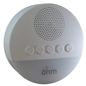 Wholesale supplier Ohm White Noise Sleep Machine to promote sleep for Babies, Children and Adults