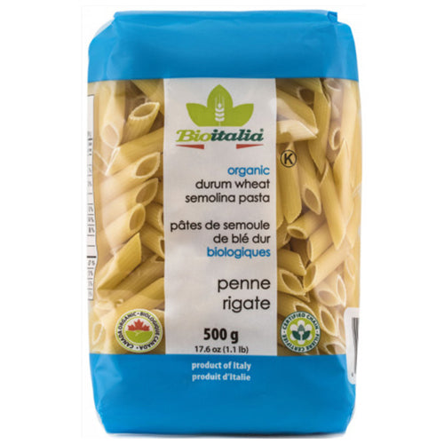Bio Italia Organic Pasta Penne Rigate (500g) - Wholesale Distribution 