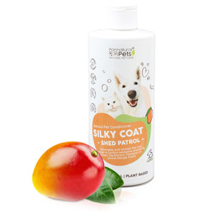 Wholesale prices: Shed Patrol Mango Silky Coat Shampoo (495ml) from Natura Pet is a rich, deep all-natural conditioner with Coconut Oil, Argan Oil, Avocado Oil, and Shea Butter