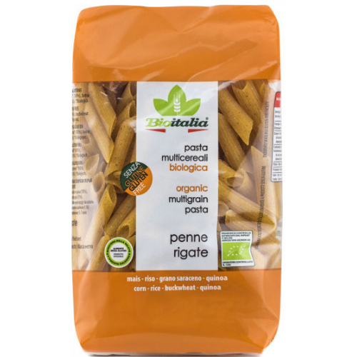 Organic Penne Gluten Free Pasta (340g) | Bio Italia - Wholesome Distribution 
