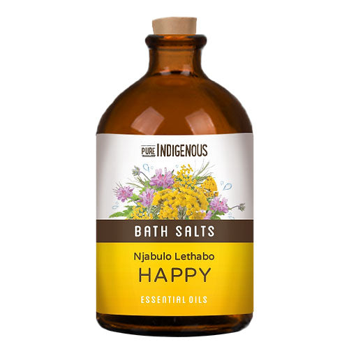 Pure Indigenous Happy Bath Salts fro lifted mood and spirits.